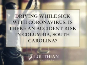driving while sick with coronavirus