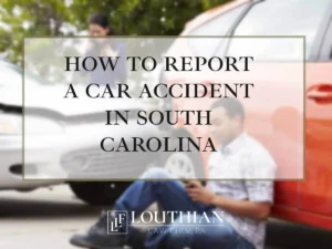 how to report a car accident in south carolina
