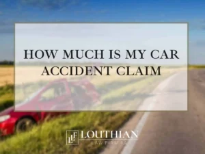 how much is my car accident claim